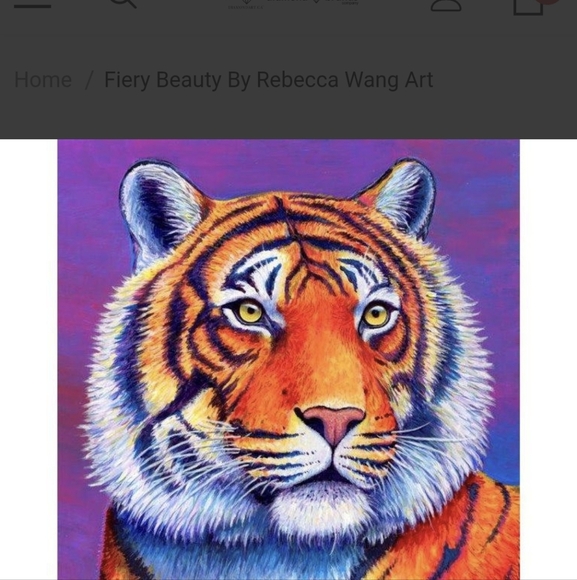 Free Add On With $30 Full diamond painting kit Fiery Beauty by Castle Craft - Picture 2 of 6